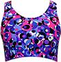 Gem Gear Droplets Racer Back Sports Bra