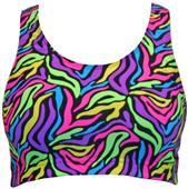 Gem Gear Electro Brite Racer Back Sports Bra Gem Gear Electro Brite Racer Back Sports Bra