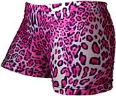 Gem Gear Compression Pink Leopard Print Shorts Gem Gear Compression Pink Leopard Print Shorts