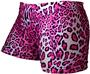 Gem Gear Compression Pink Leopard Print Shorts