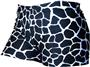 Gem Gear Compression Black Giraffe Print Shorts