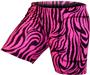 Gem Gear Pink Zebra Softball Slider 5" Inseam