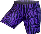 Gem Gear Purple Zebra Softball Slider 5" Inseam Gem Gear Purple Zebra Softball Slider 5" Inseam