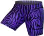 Gem Gear Purple Zebra Softball Slider 5" Inseam