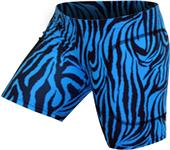 Gem Gear Turquoise Zebra Softball Slider 5" Inseam Gem Gear Turquoise Zebra Softball Slider 5" Inseam