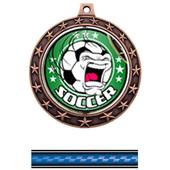 Hasty Awards 2.75" Spinner Soccer Medals M7701 Hasty Awards 2.75" Spinner Soccer Medals M7701