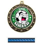 Hasty Awards 2.75" Spinner Soccer Medals M7701 Hasty Awards 2.75" Spinner Soccer Medals M7701