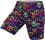 Gem Gear Neon Peace Sign Softball Slider 5" Inseam