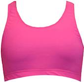 Gem Gear Pink Neon Racer Back Sports Bra Gem Gear Pink Neon Racer Back Sports Bra