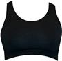 Gem Gear Black Racer Back Sports Bra