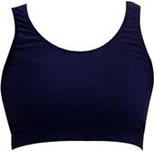 Gem Gear Navy Racer Back Sports Bra Gem Gear Navy Racer Back Sports Bra