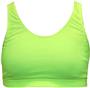 Gem Gear Yellow Neon Racer Back Sports Bra
