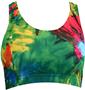 Gem Gear Tie Dye Blast Racer Back Sports Bra