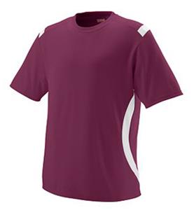 MAROON/WHITE