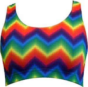 TIE DYE ZIG ZAG (TD7)