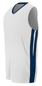 WHITE/NAVY