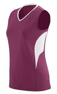 MAROON/ WHITE