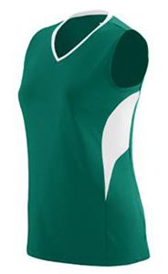 DARK GREEN/ WHITE