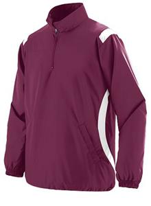 MAROON/WHITE