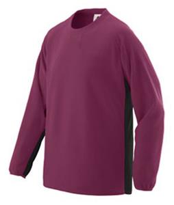 MAROON/BLACK