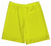 Fit2Win Miami Crazy Neon Yellow Compression Shorts