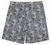 Fit 2 Win Miami Crazy Zebra Compression Shorts