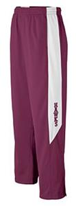 MAROON/WHITE