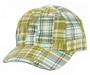 Fit 2 Win 100% Cotton Madras Ball Cap 5 Styles
