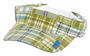 Fit 2 Win 100% Cotton Madras Visor 4 Styles