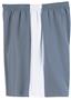 Fit 2 Win Mens Captain 8" Silver/White Shorts