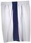 Fit 2 Win Mens Captain 8" White/Navy Shorts