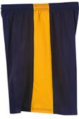 Fit 2 Win Mens Captain 8" Navy/Athletic Gold Short