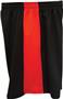 Fit 2 Win Mens Captain 8" Black/Red Shorts