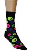 Fit 2 Win Smiley Face Crazy Crew Socks