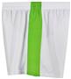 Fit2Win Daisy Polka Dot White Lime Mesh Shorts