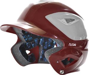 MAROON/SILVER