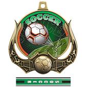 Hasty Awards Soccer Ultimate 3-D Medals M-727S