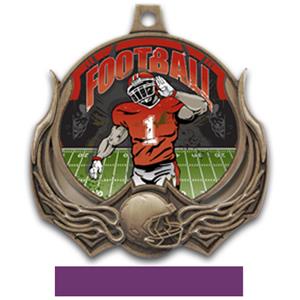 BRONZE MEDAL/PURPLE RIBBON