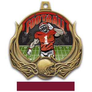 GOLD MEDAL/MAROON RIBBON