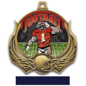 GOLD MEDAL/NAVY RIBBON