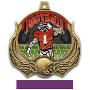 GOLD MEDAL/PURPLE RIBBON