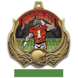 GOLD MEDAL/GREEN RIBBON