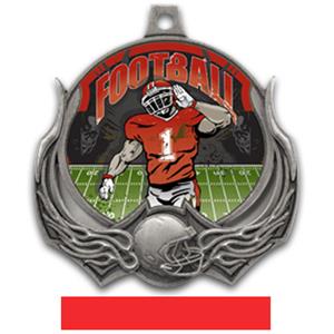 SILVER MEDAL/RED RIBBON