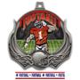 Hasty Awards Football Ultimate 3-D Medals M-727F