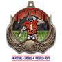 Hasty Awards Football Ultimate 3-D Medals M-727F