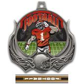 Hasty Awards Football Ultimate 3-D Medals M-727F