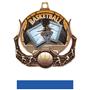 Hasty Awards Basketball Ultimate 3-D Medal M-727B