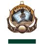 Hasty Awards Basketball Ultimate 3-D Medal M-727B