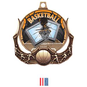 BRONZE MEDAL/FLAG RIBBON