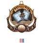 Hasty Awards Basketball Ultimate 3-D Medal M-727B